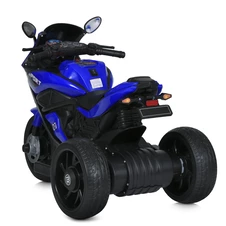 Детский мотоцикл на аккумуляторе M 4454ELR-4 синий пульт управления фото 33