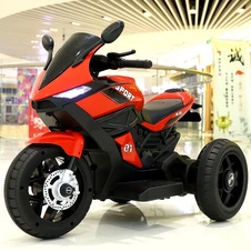 Детский мотоцикл на аккумуляторе M 4454ELR-3 красный пульт управления