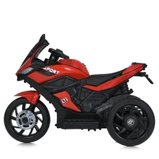 Детский мотоцикл на аккумуляторе M 4454ELR-3 красный пульт управления фото 44