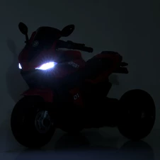 Детский мотоцикл на аккумуляторе M 4454ELR-1 белый пульт управления фото 55