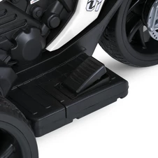 Детский мотоцикл на аккумуляторе M 4454ELR-1 белый пульт управления фото 88