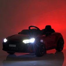 Детский электромобиль M 4938EBLR-4 Audi синий мягкое сиденье фото 44