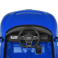 Детский электромобиль M 4938EBLR-4 Audi синий мягкое сиденье фото 66