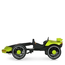 Детский электрокарт M 6145(A)EBR-5 зеленый с пультом и подсветкой фото 33