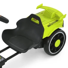 Детский электрокарт M 6145(A)EBR-5 зеленый с пультом и подсветкой фото 77