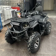 Двухместный бензиновый квадроцикл AFB200L-19 карбон с двигателем 180 кубов