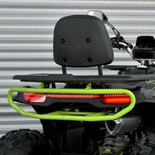 Двухместный бензиновый квадроцикл AFB200L-2-5 черно-зеленый с двигателем 180 кубов фото 18