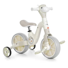 Детский беговел 10 д. MBB 1056 Beige велосипед бежевый