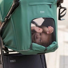 Прогулочная коляска Carrello Bravo CRL-8512PU Coffee Beige кофейно-бежевая фото 16