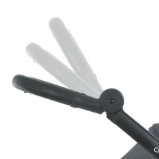 Прогулочная коляска El Camino Chloe ME 1191 Emerald Green зеленая с реверсивным блоком фото 16