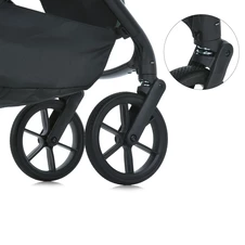 Прогулочная коляска El Camino Chloe ME 1191 Emerald Green зеленая с реверсивным блоком фото 66