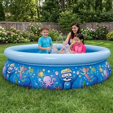 Детский надувной бассейн Avenli 17788 круглый 205 х 47 см
