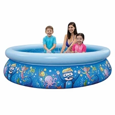 Детский надувной бассейн Avenli 17788 круглый 205 х 47 см фото 44