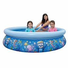 Детский надувной бассейн Avenli 17788 круглый 205 х 47 см фото 55