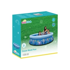 Детский надувной бассейн Avenli 17788 круглый 205 х 47 см фото 88