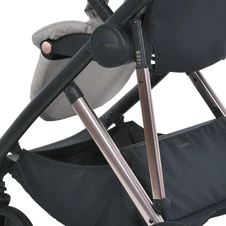 Универсальная коляска 2 в 1 El Camino Coil ME 1190 Black черная люлька + блок фото 13