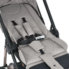 Универсальная коляска 2 в 1 El Camino Coil ME 1190 Vulcan Gray темно-серая люлька + блок фото 20