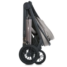 Универсальная коляска 2 в 1 El Camino Coil ME 1190 Vulcan Gray темно-серая люлька + блок фото 32