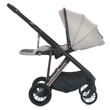 Универсальная коляска 2 в 1 El Camino Coil ME 1190 Vulcan Gray темно-серая люлька + блок фото 44