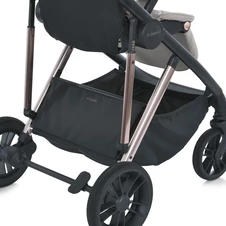 Универсальная коляска 2 в 1 El Camino Coil ME 1190 Vulcan Gray темно-серая люлька + блок фото 88