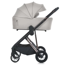 Универсальная коляска 2 в 1 El Camino Coil ME 1190 Affogato Beige бежевая люлька + блок фото 77