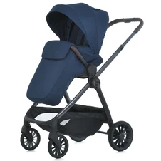 Универсальная коляска 2 в 1 El Camino Riviera ME 1183 Silver Milk молочная с люлькой и блоком фото 44