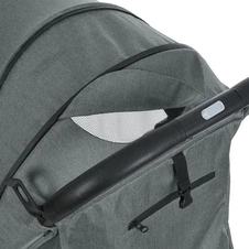 Прогулочная коляска Flash M 5727-1 Night Owl серая с чехлом на ножки фото 16