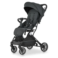 Прогулочная коляска Flash M 5727-1 Magnet темно-серая с чехлом на ножки