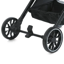 Прогулочная коляска Flash M 5727-1 Magnet темно-серая с чехлом на ножки фото 99