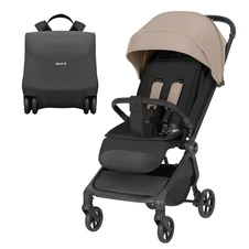 Прогулочная коляска Carrello Atom S CRL-5526 Evening Beige песочная с сумкой для транспортировки