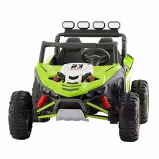 Двухместный детский электромобиль багги M 6373EBLR-5(24V) зеленый с 2 моторами по 200 Вт купить