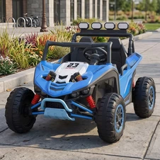 Двухместный детский электромобиль багги M 6373EBLR-4(24V) синий с 2 моторами по 200 Вт