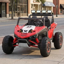 Двухместный детский электромобиль багги M 6373EBLR-3(24V) красный с 2 моторами по 200 Вт