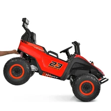 Двухместный детский электромобиль багги M 6373EBLR-3(24V) красный с 2 моторами по 200 Вт фото 66