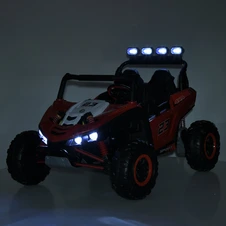 Двухместный детский электромобиль багги M 6373EBLR-3(24V) красный с 2 моторами по 200 Вт фото 77