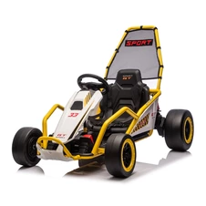 Детский электрокарт M 6374EL-6(24V) желтый с EVA колесами купить