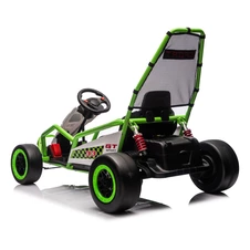 Детский электрокарт M 6374EL-5(24V) зеленый с EVA колесами фото 33