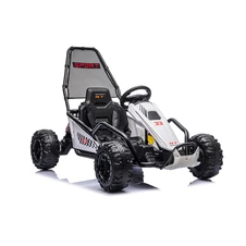 Детский электрокарт M 6374EL-1(24V) белый с EVA колесами фото 11