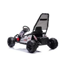 Детский электрокарт M 6374EL-1(24V) белый с EVA колесами фото 44