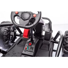 Детский электрокарт M 6374EL-1(24V) белый с EVA колесами фото 77