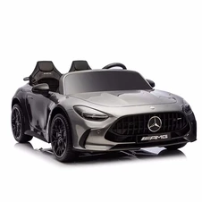 Двухместный электромобиль M 6313(MP4)EBLRS-11(24V) Mercedes серый в автопокраске с MP4 фото 11