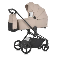 Универсальная коляска El Camino Persona ME 1091-2 Praline бежевая с люлькой и прогулочным блоком