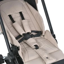 Универсальная коляска El Camino Persona ME 1091-2 Cocoa Brown коричневая с люлькой и прогулочным блоком фото 14