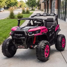 Детский электромобиль M 6368EBLR-8(24V) двухместный багги розовый купить