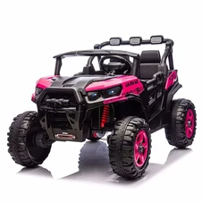 Детский электромобиль M 6368EBLR-8(24V) двухместный багги розовый фото 55
