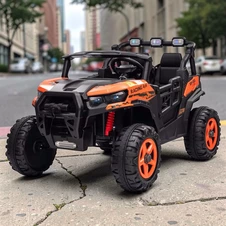 Детский электромобиль M 6368EBLR-7(24V) двухместный багги оранжевый купить