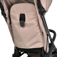 Прогулочная коляска El Camino Amber ME 1227 Nougat Beige бежевая с чехлом фото 88