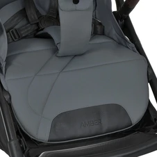 Прогулочная коляска El Camino Amber ME 1227 Magnet Gray темно-серая с чехлом фото 16