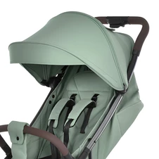 Прогулочная коляска El Camino Amber ME 1227 Magnet Gray темно-серая с чехлом купить