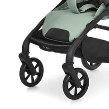 Прогулочная коляска El Camino Amber ME 1227 Magnet Gray темно-серая с чехлом фото 33